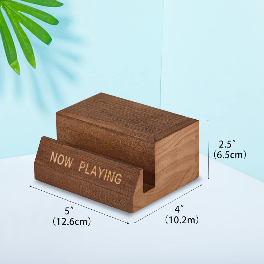 Vinyl Record Holder Display Stand - Tabletop Now Playing